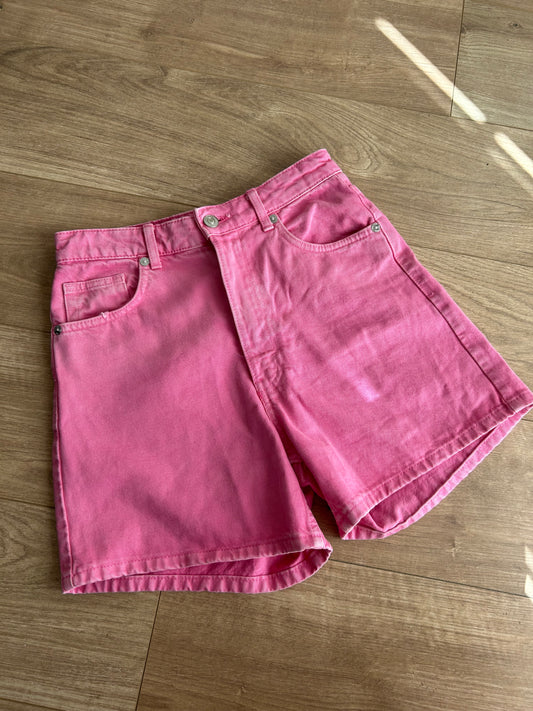Pink Zara Jean Shorts, 10