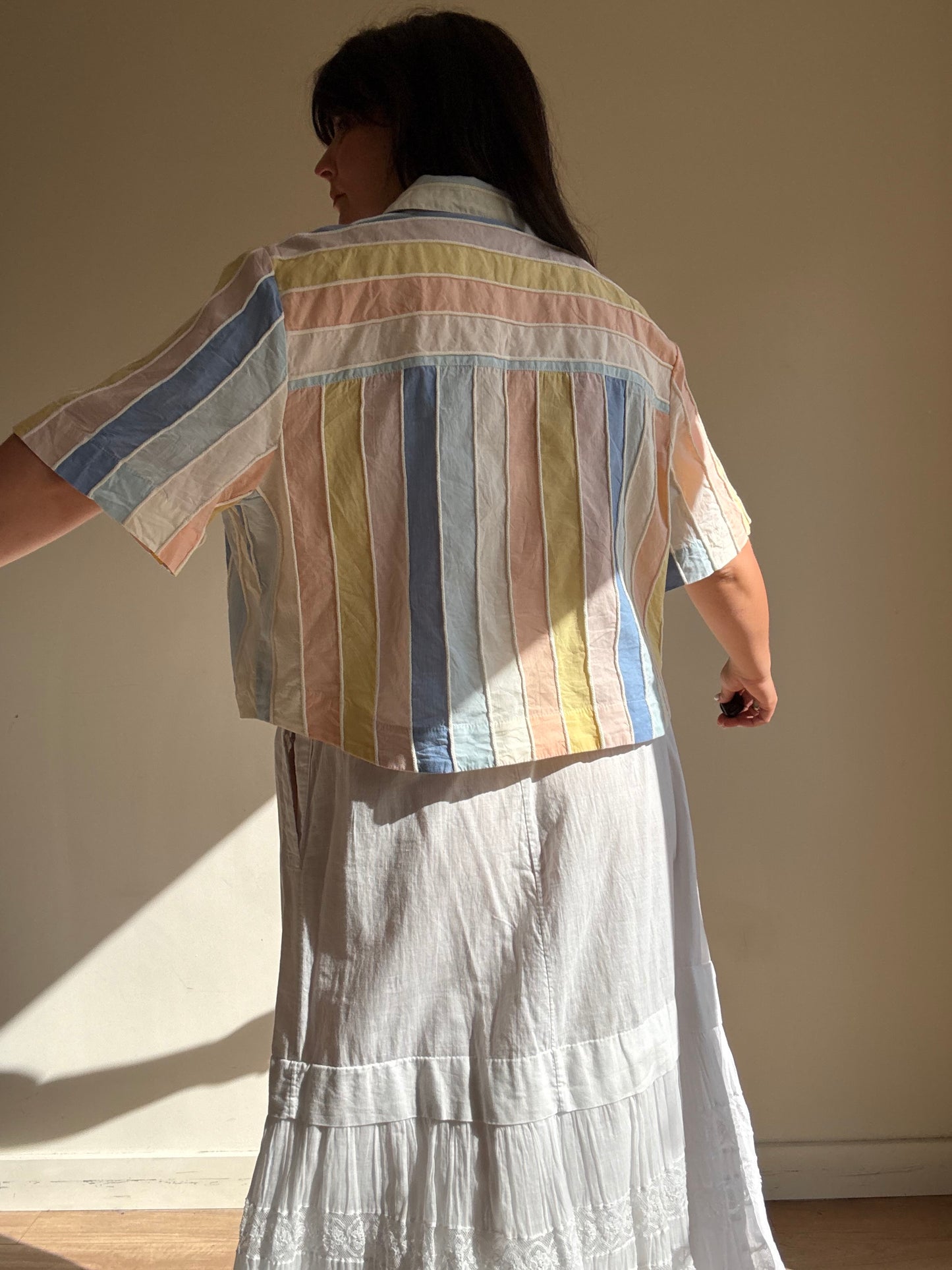Sezane Stripe Shirt, 46