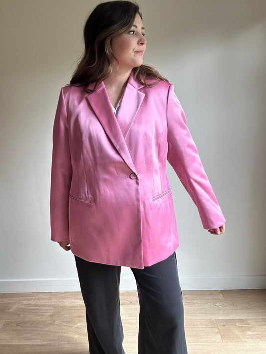 H&M Satin Blazer - Size 16-20