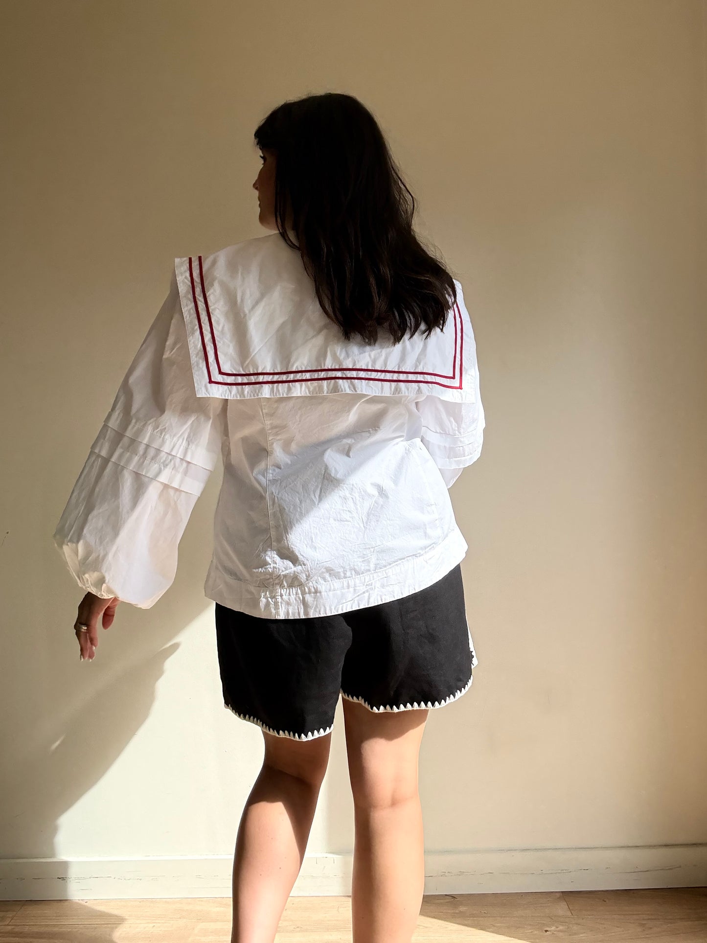 New Damson Madder Sailor Shirt, Size 18