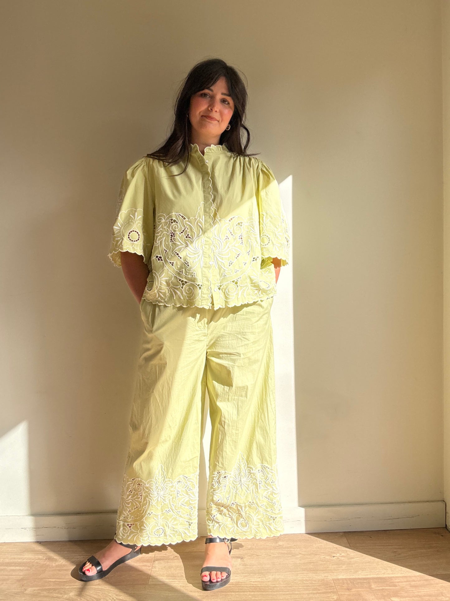 And/Or Embroidered Co-Ord, 16
