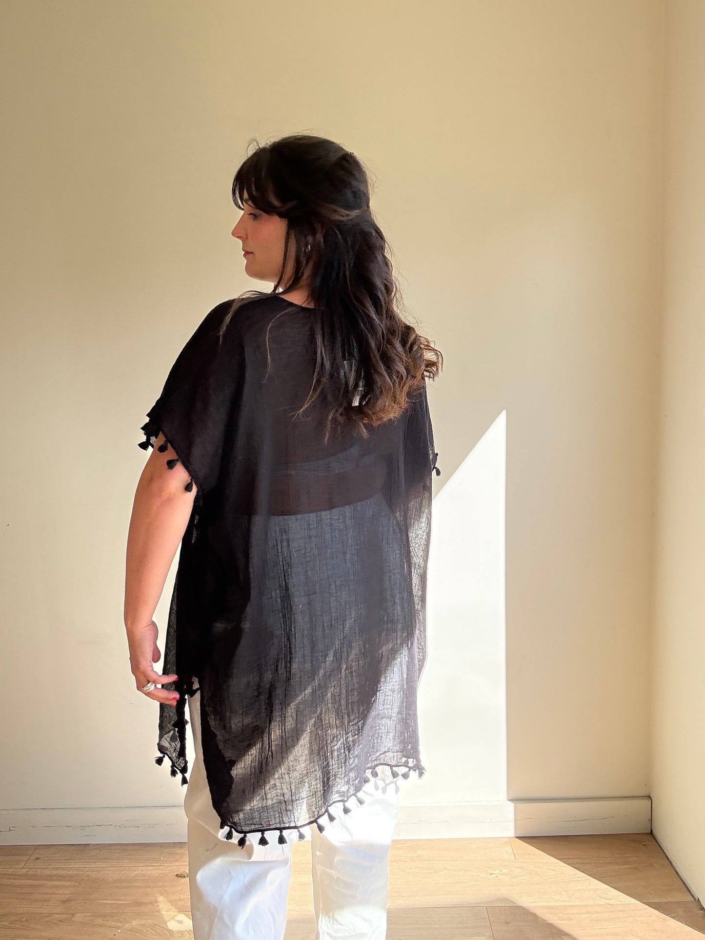 Seafolly Cotton Kaftan, One Size (Copy)