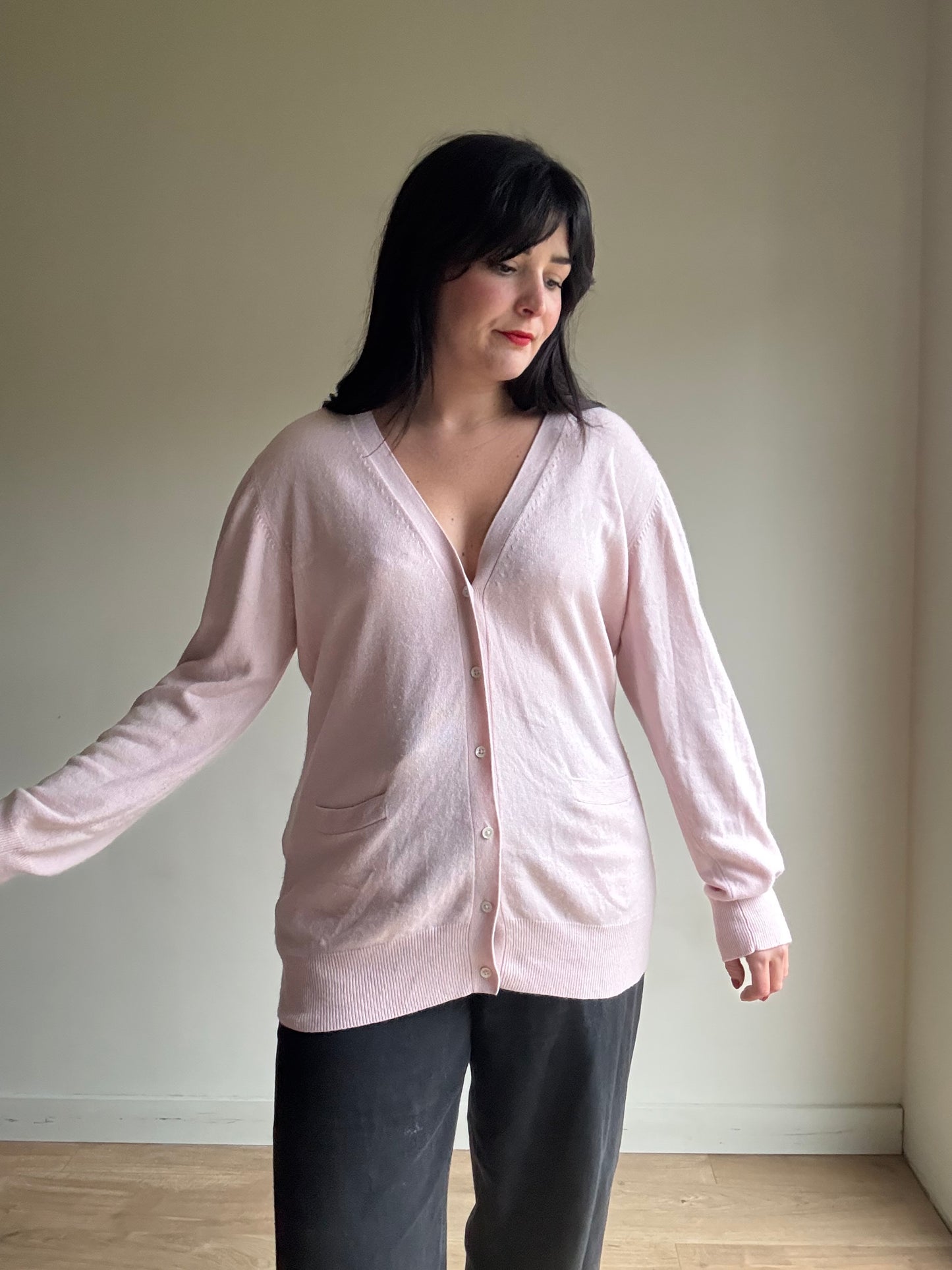 Artigiano Silk & Cashmere Cardigan, L