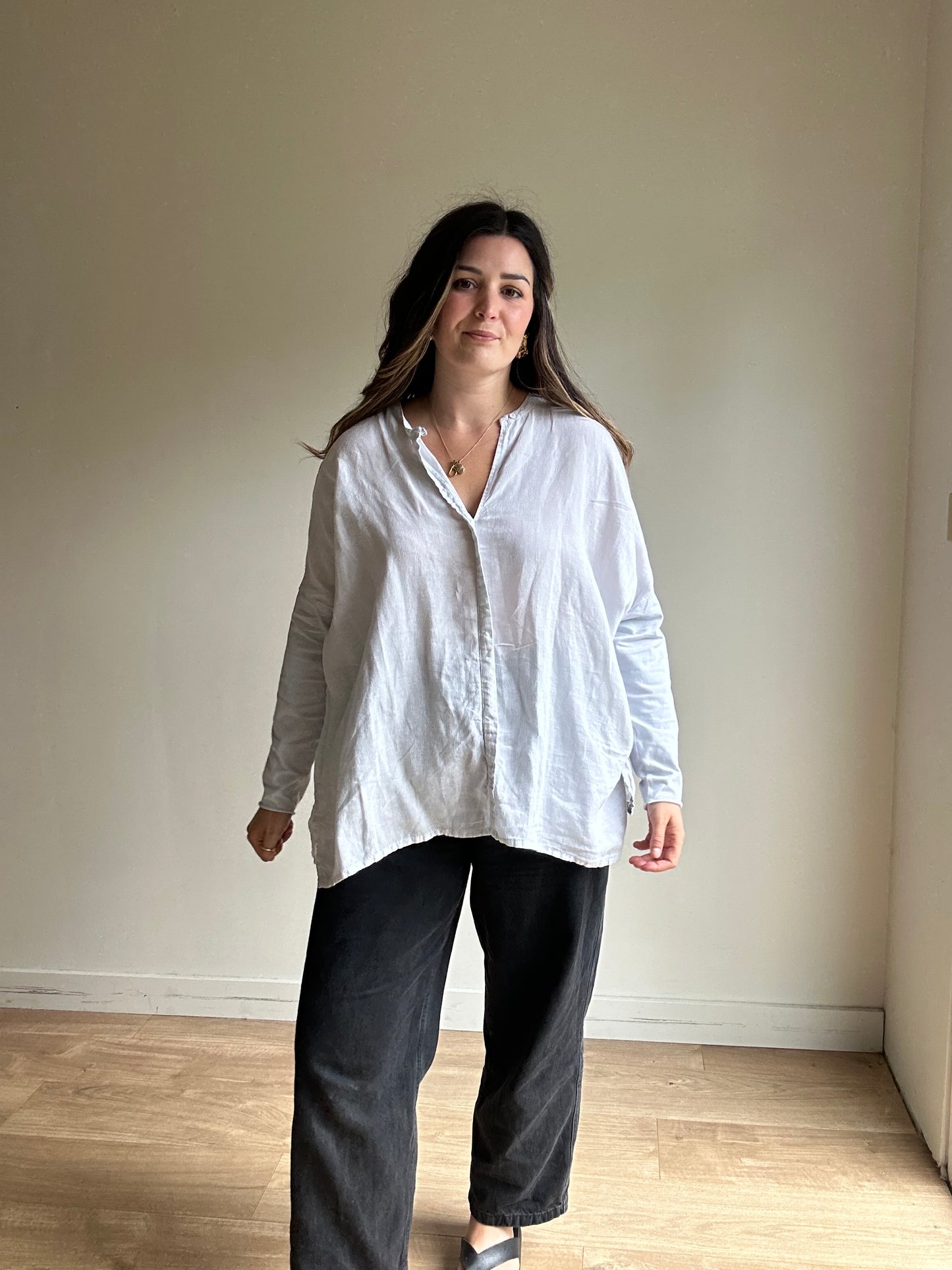 Elemente Clemente Linen Shirt - Size 2