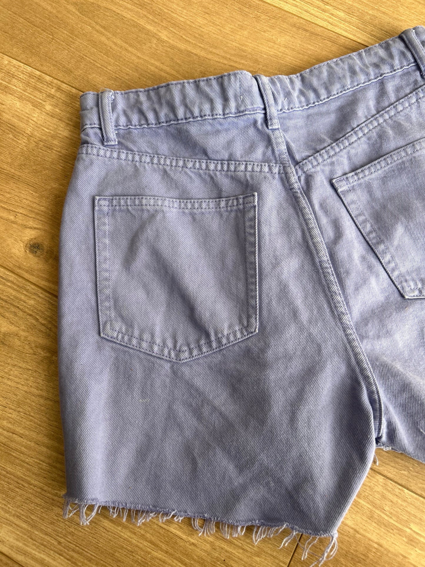 Zara Cut-Off Jean Shorts, 10