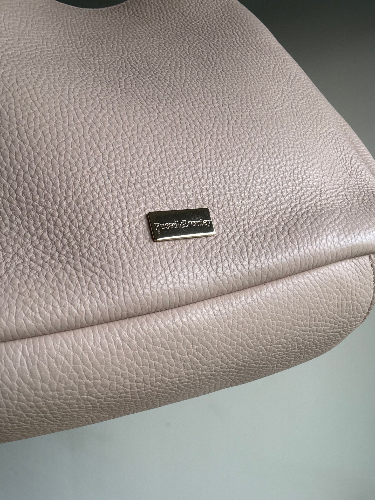 Russell & Bromley Grained Leather Shoulder Handbag