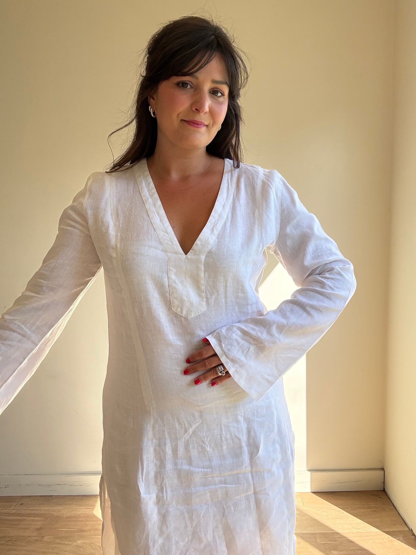 Noa Noa Pure Linen Tunic, M/L