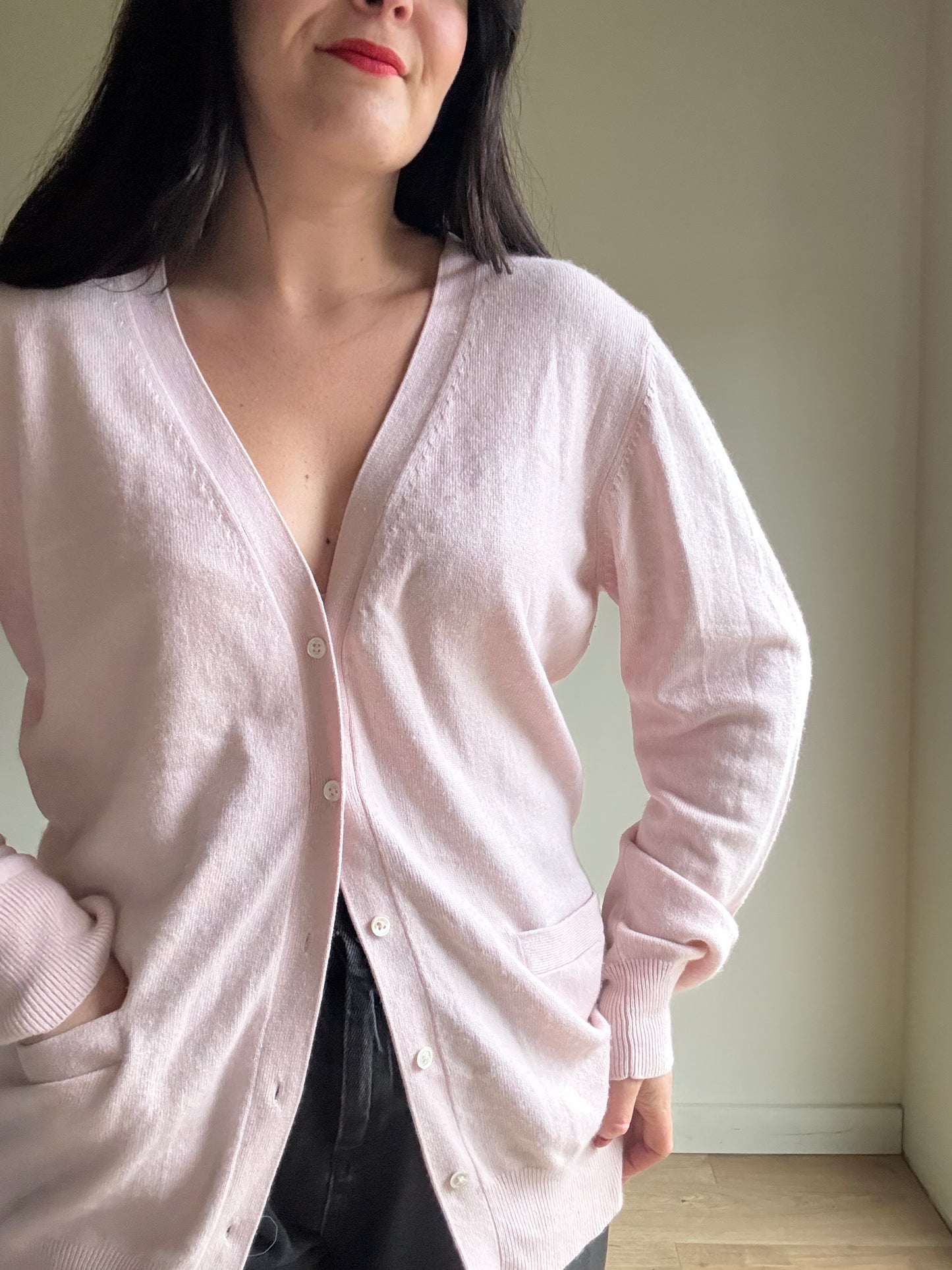 Artigiano Silk & Cashmere Cardigan, L