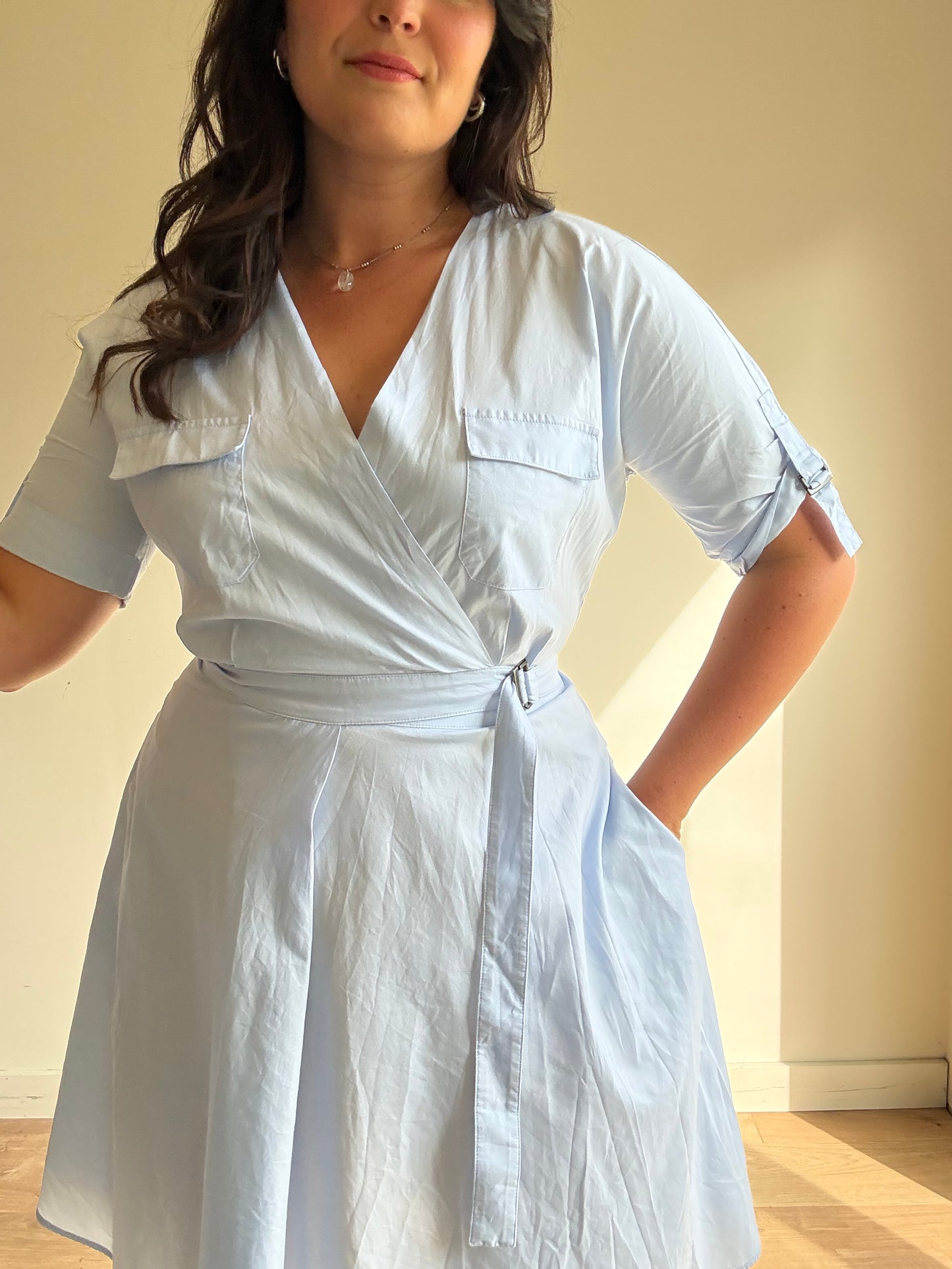 Weekend Max Mara Wrap Mini Dress, 12