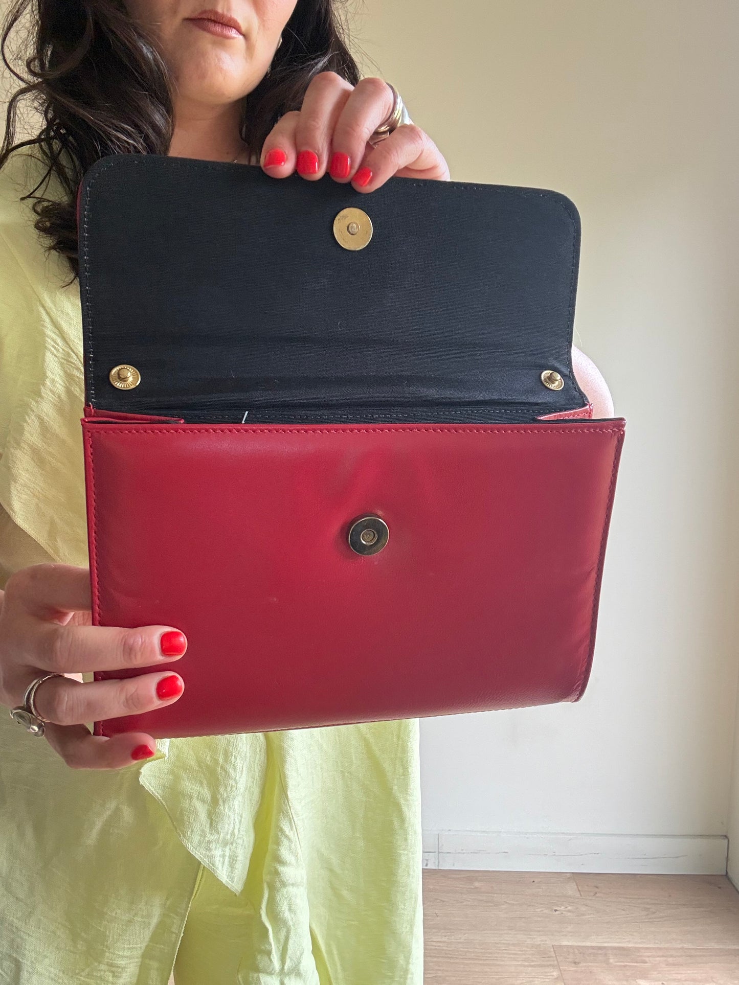 Vintage Van-Dal Leather Cross Body Bag