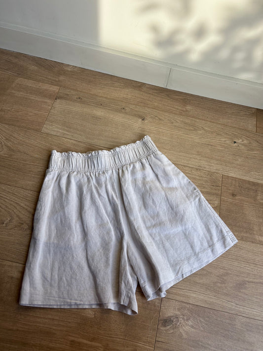 H&M Linen Blend Shorts, S