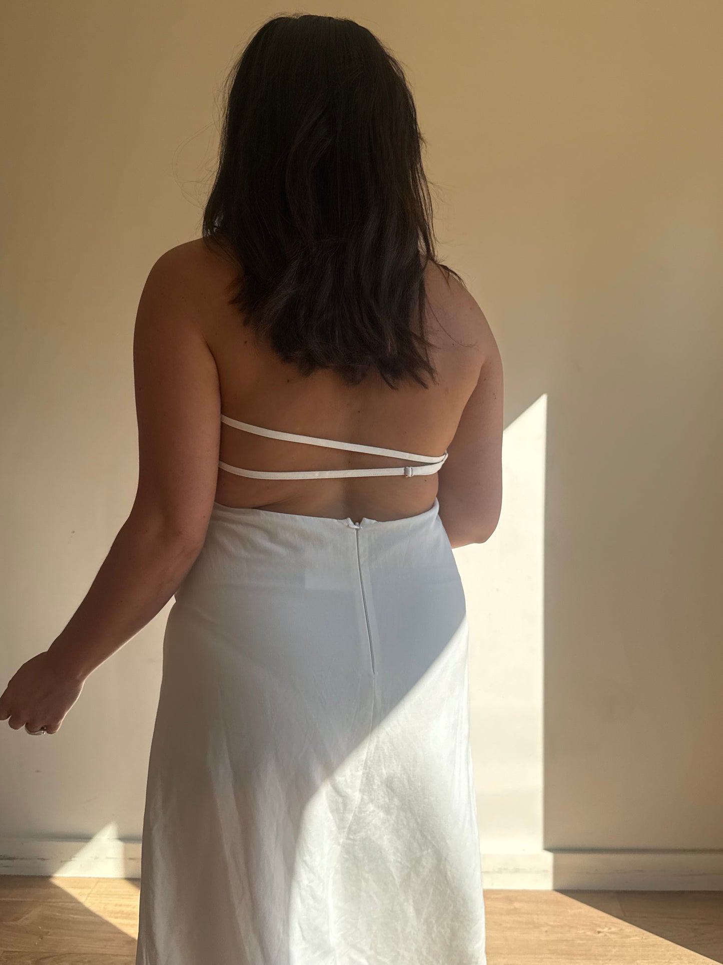 Zara Halter Strappy Back Dress, XL