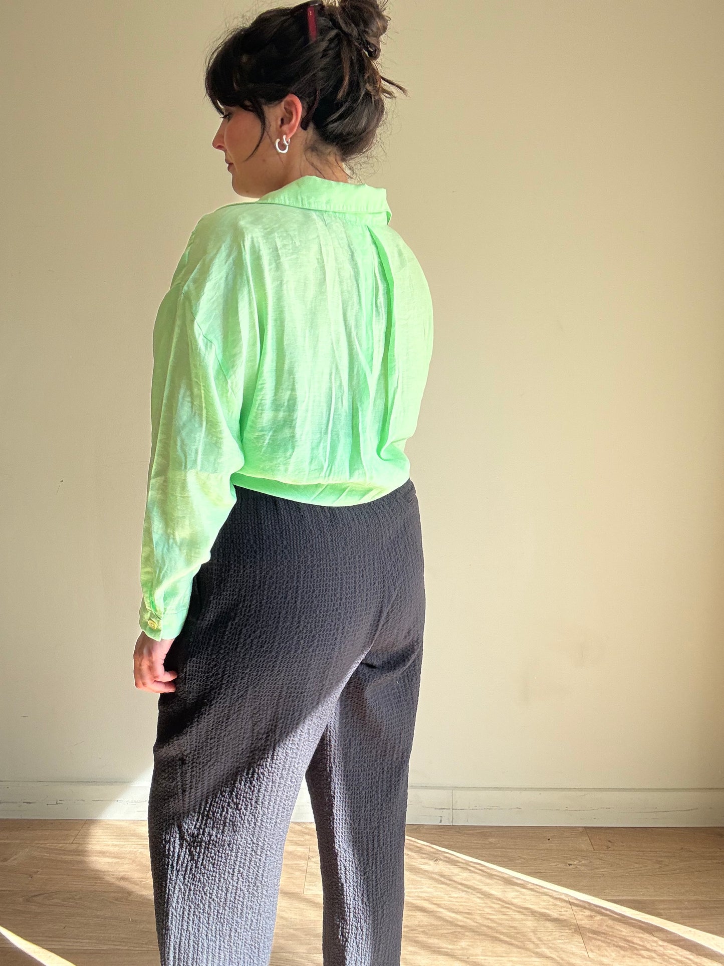 Vintage Orvis Textured Comfy Trousers, M-L