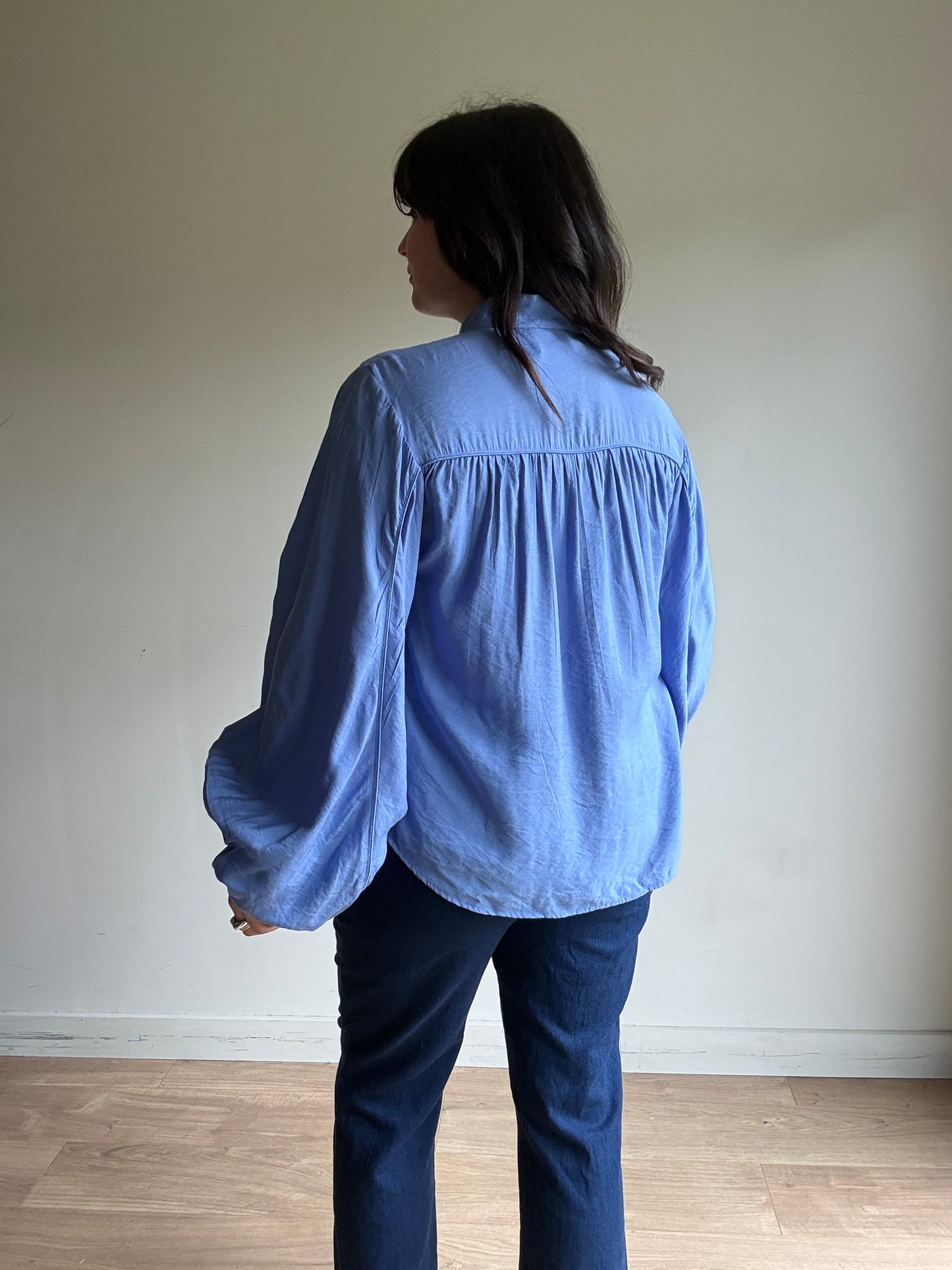 Bruuns Bazaar Floaty Button Up Blouse, 40