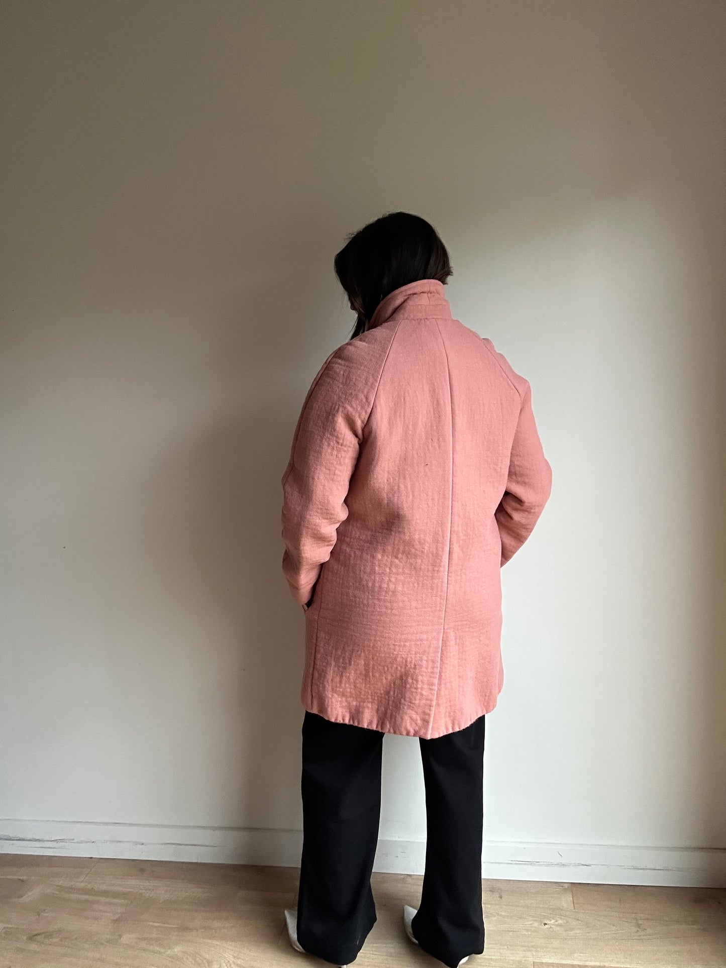 Pink COS Wool Jacket Coat, 42