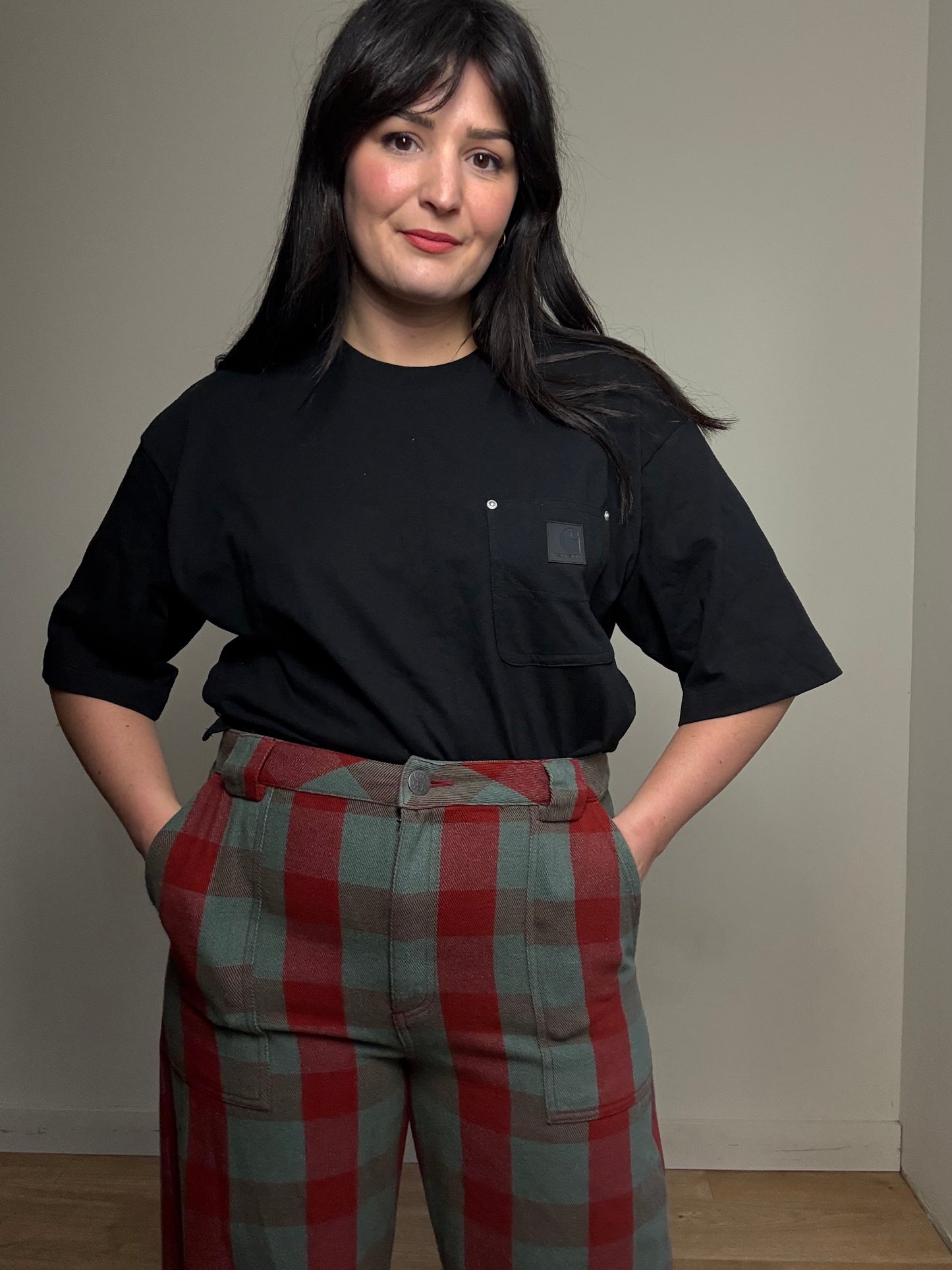 Black Carhartt Boxy T-Shirt, L