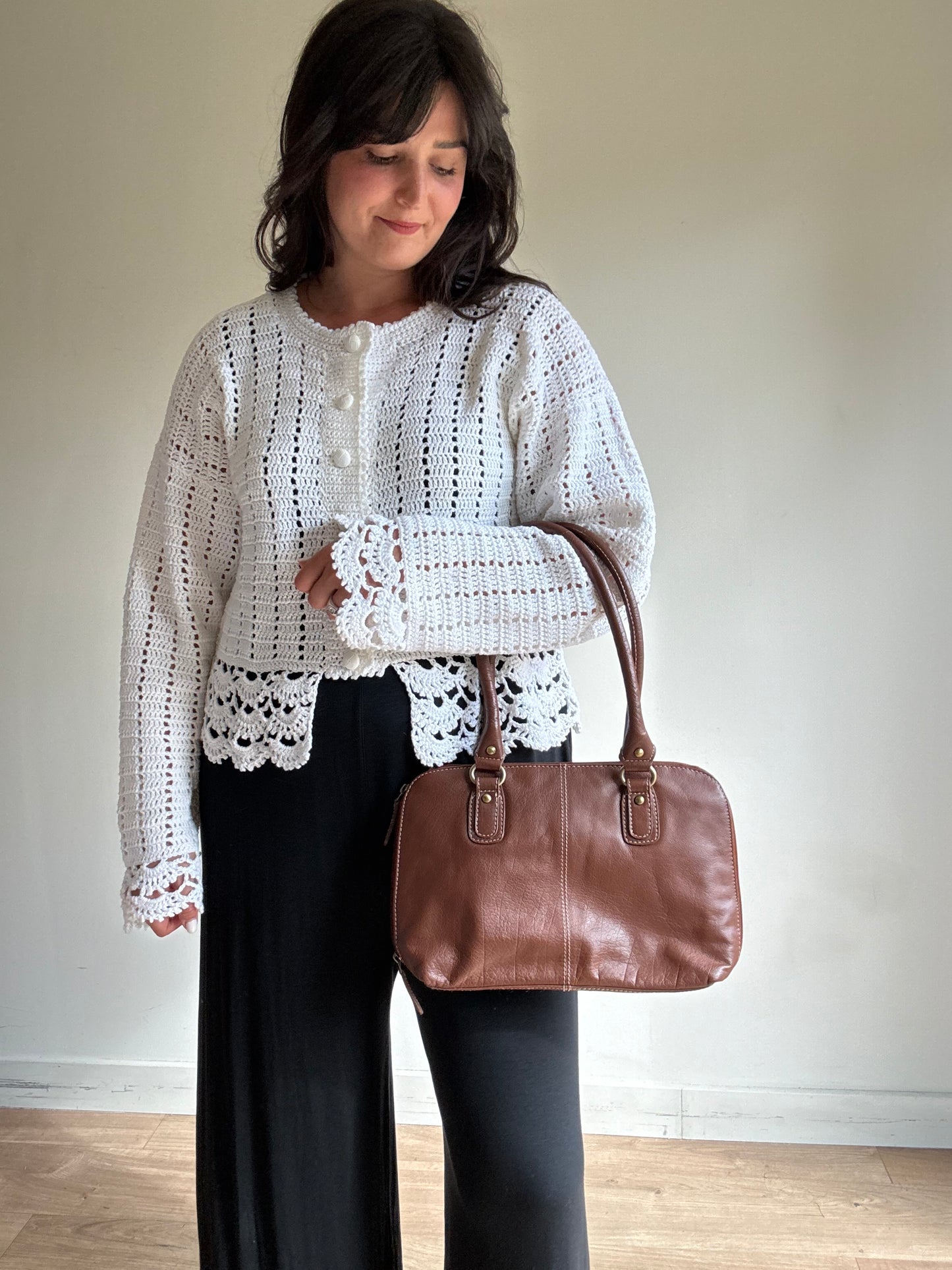 Leather Vintage 00's Shoulder Bag