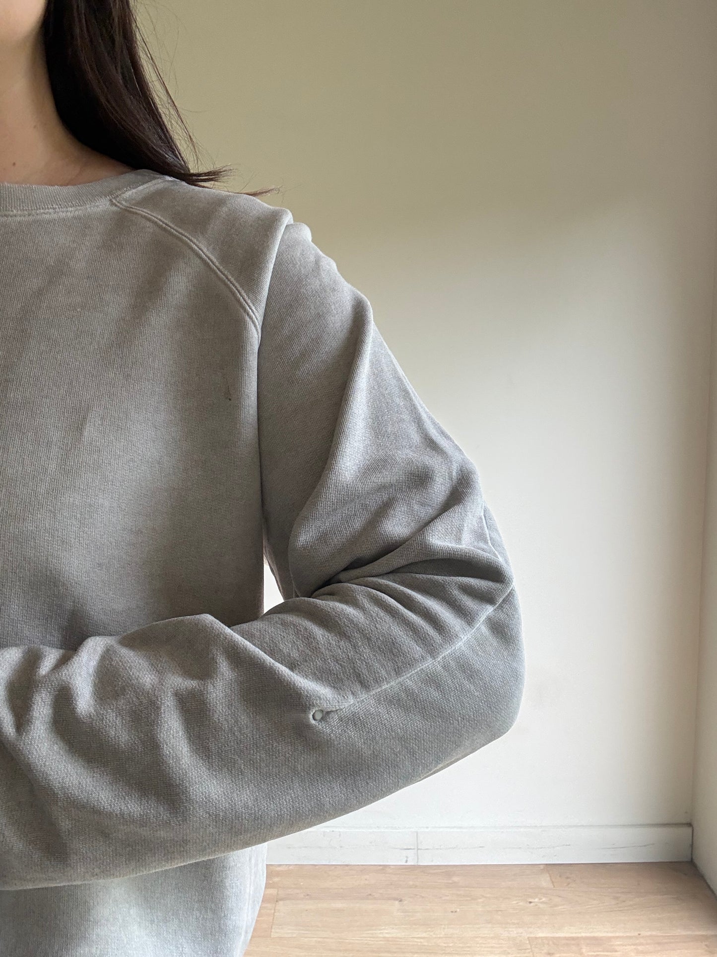 Washed Grey FOLK Classic Sweatshirt, XL