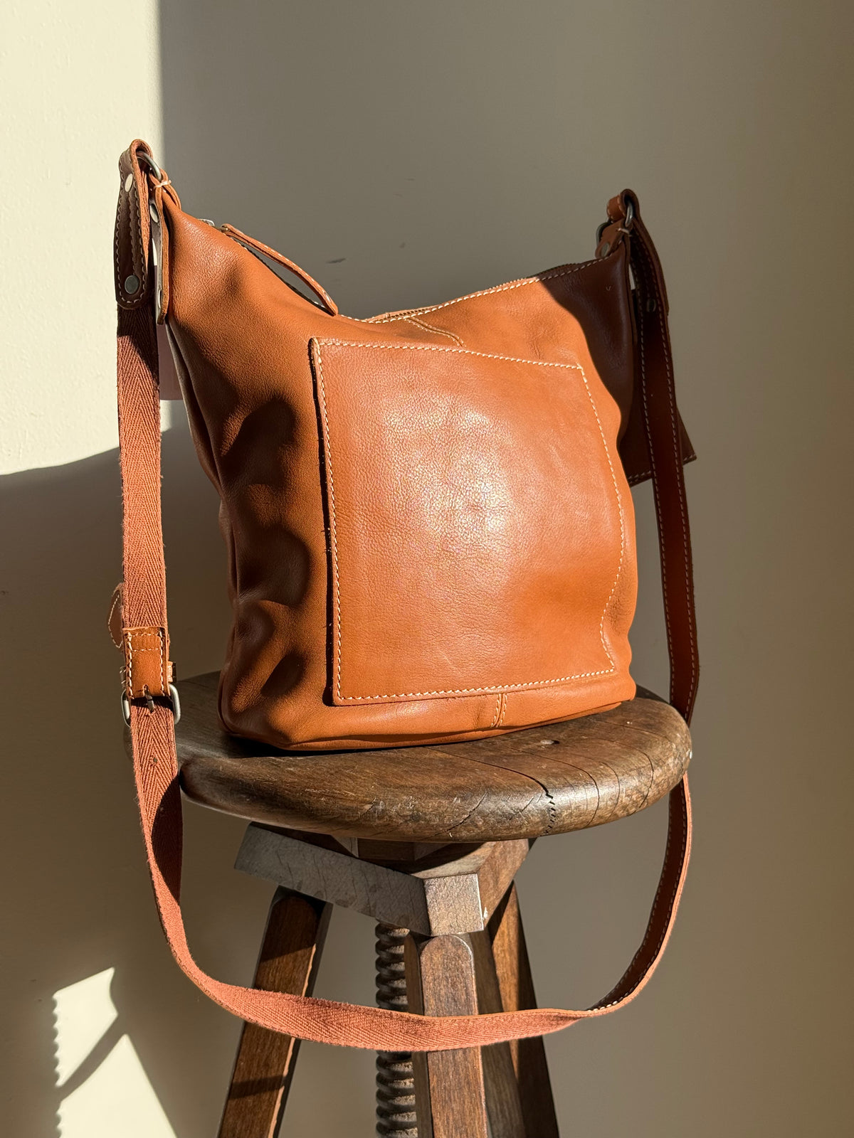 Fern Crossbody Leather Bag, O/S