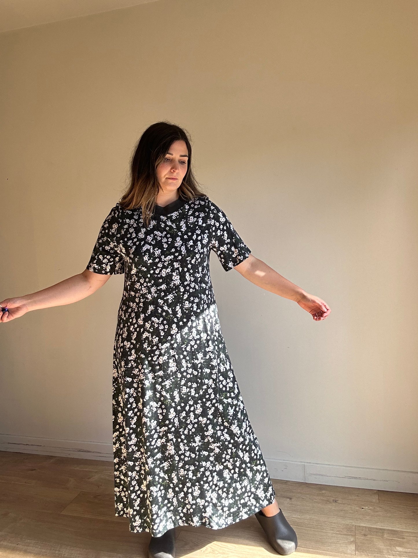 Kowtow Daisy Print Dress - Size M