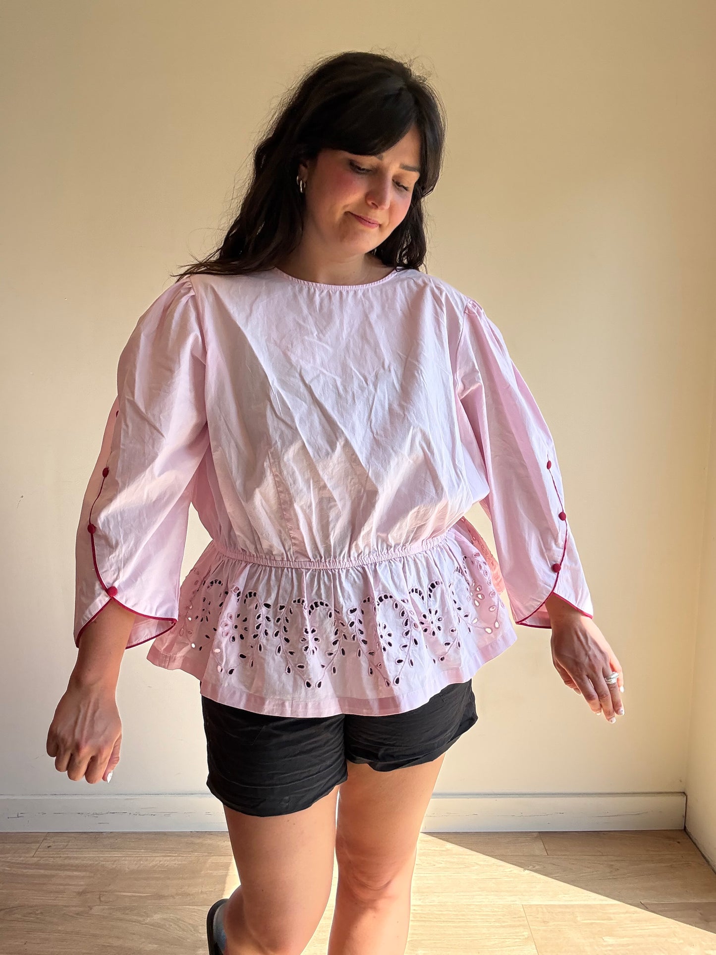 Damson Madder NEW Perrie Embroidered Blouse, 20