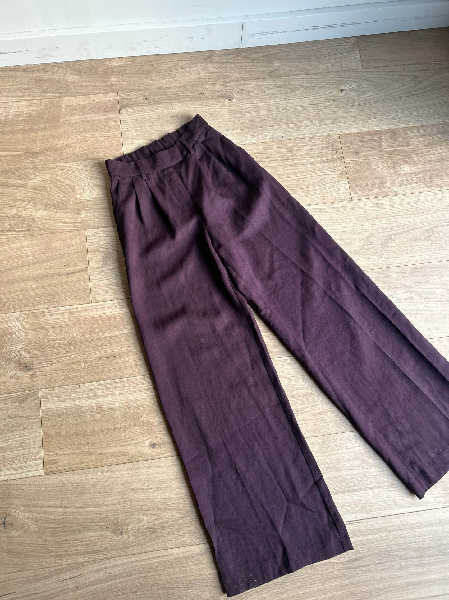 H&M High Waist Tailored Trousers, 6