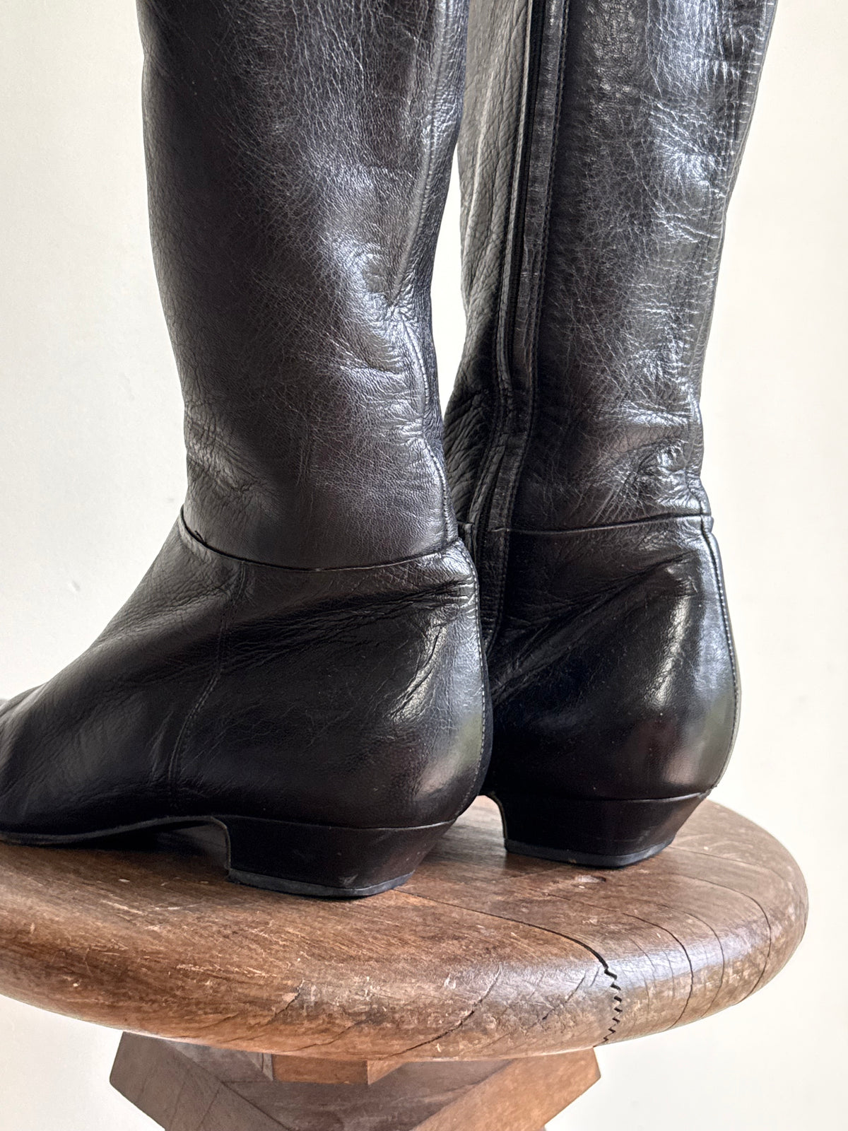 90's Prada Knee High Boots, 38.5