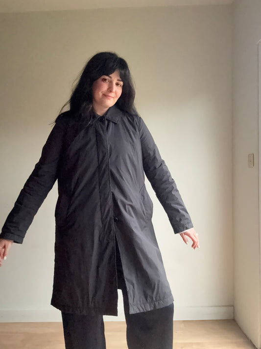 Arket Thermore Padded Mac Coat, M/L