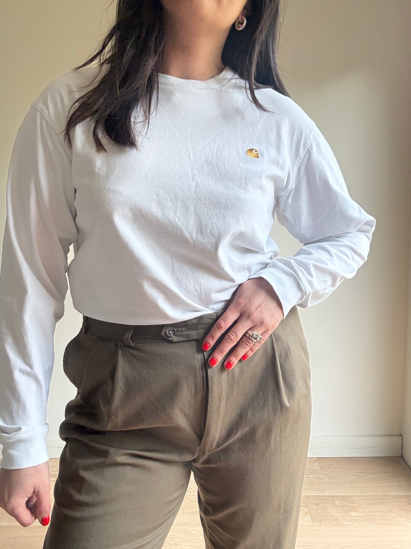 Carhartt Long Sleeve Chase T-Shirt, S