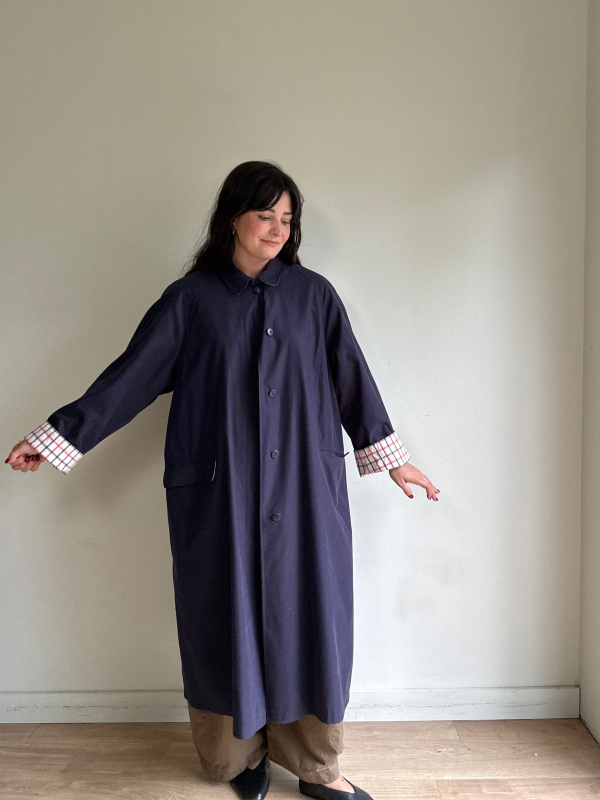 Vintage Marks & Spencer Trench, XL-XXL