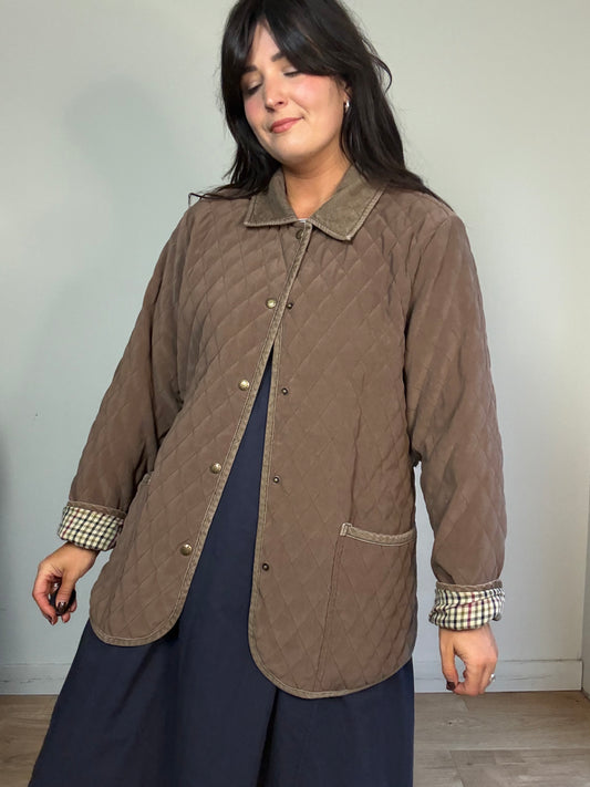 Vintage Orvis Quilted Jacket, L