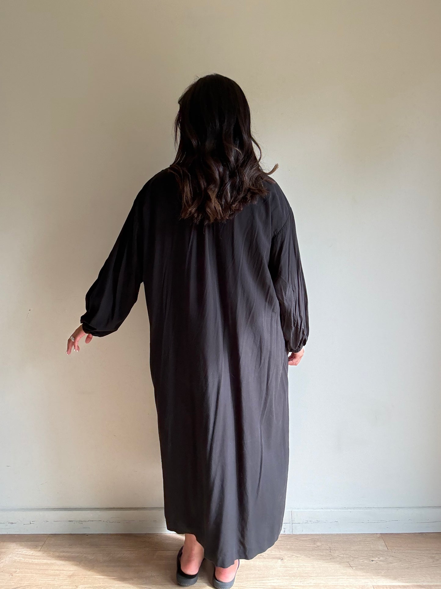 Doen Button Up Floaty Dress, M