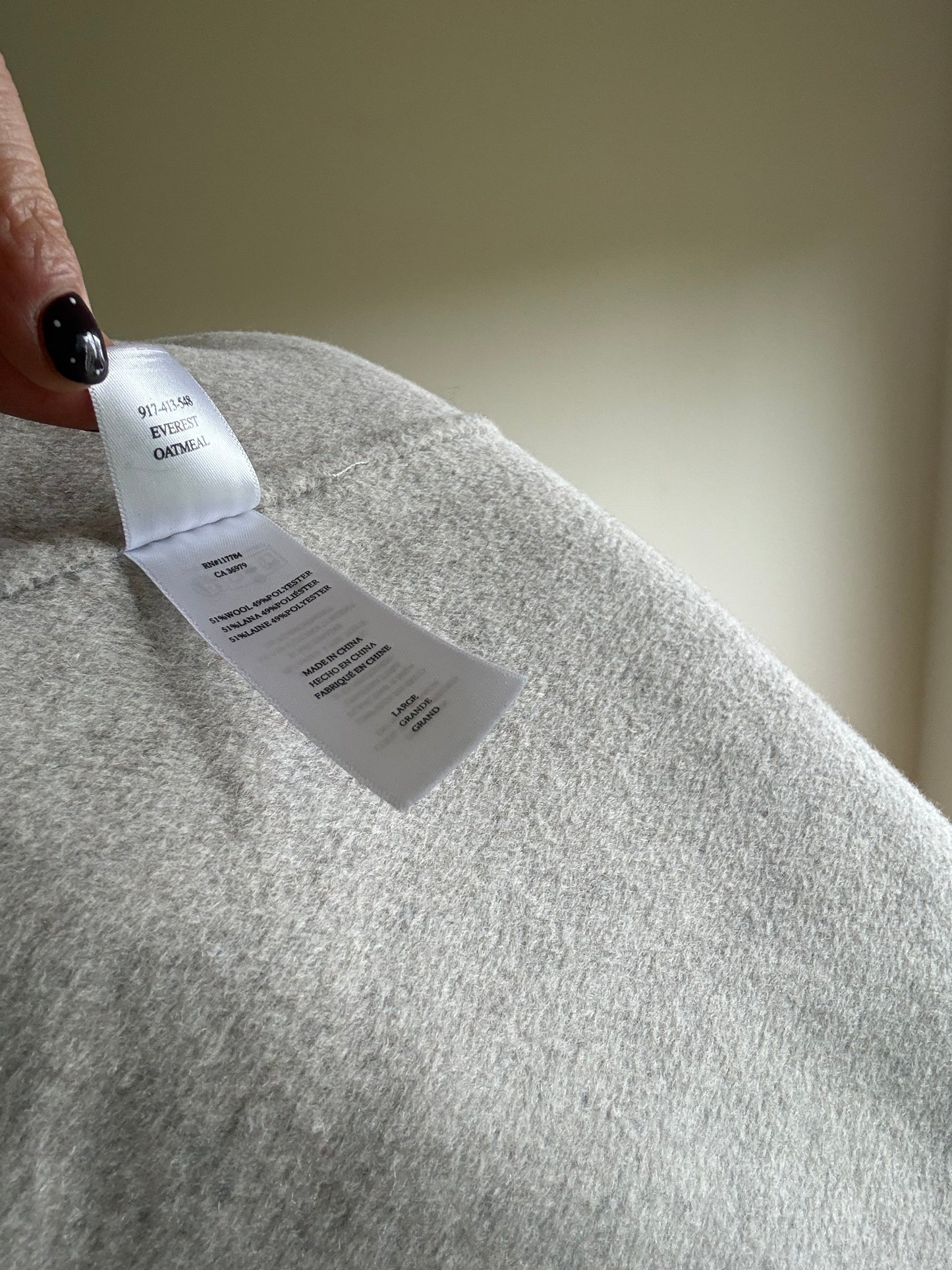 Rails Wool Mix Everest Coat, L