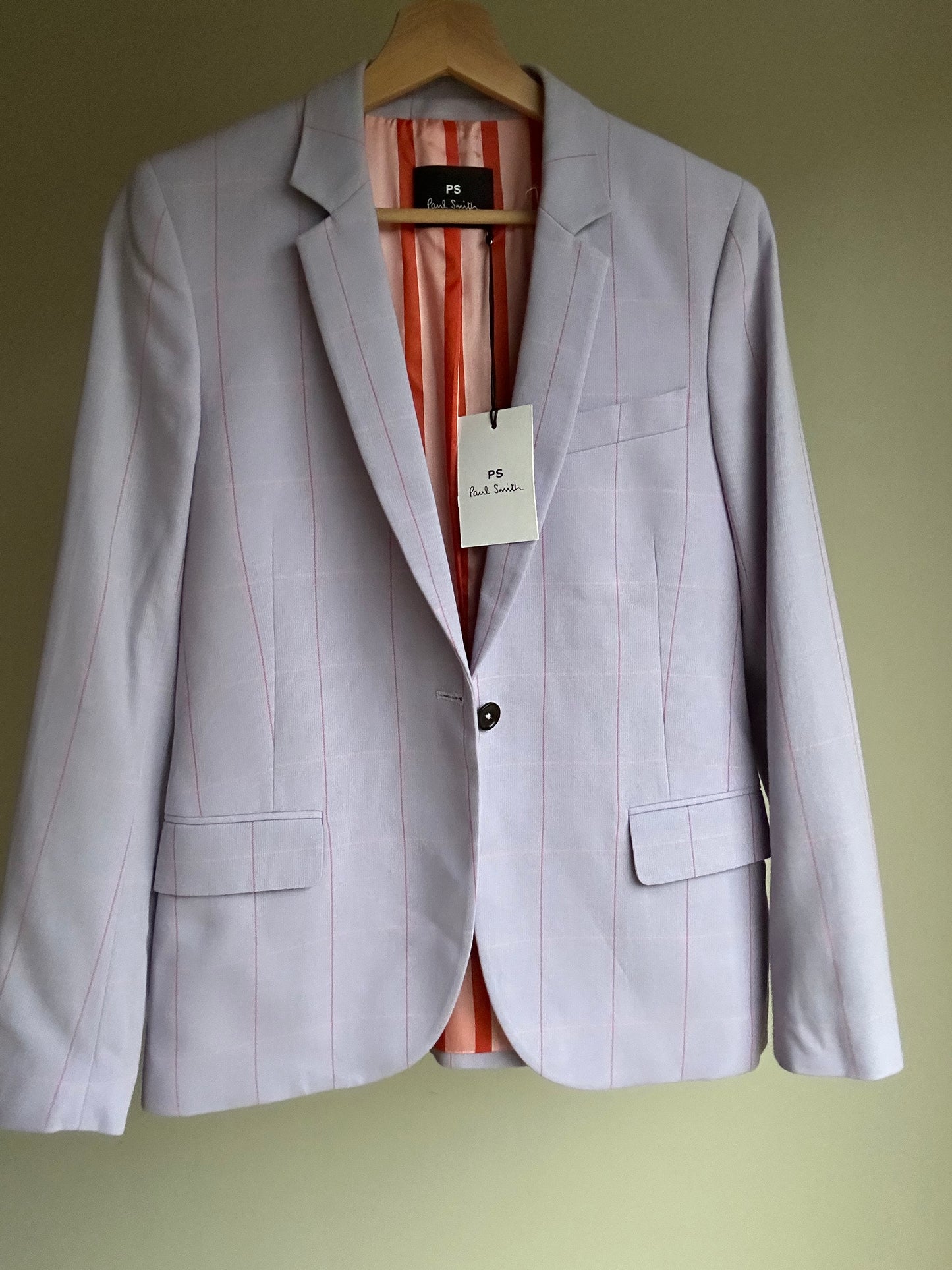 Paul Smith NEW Check Cotton Blazer, 8