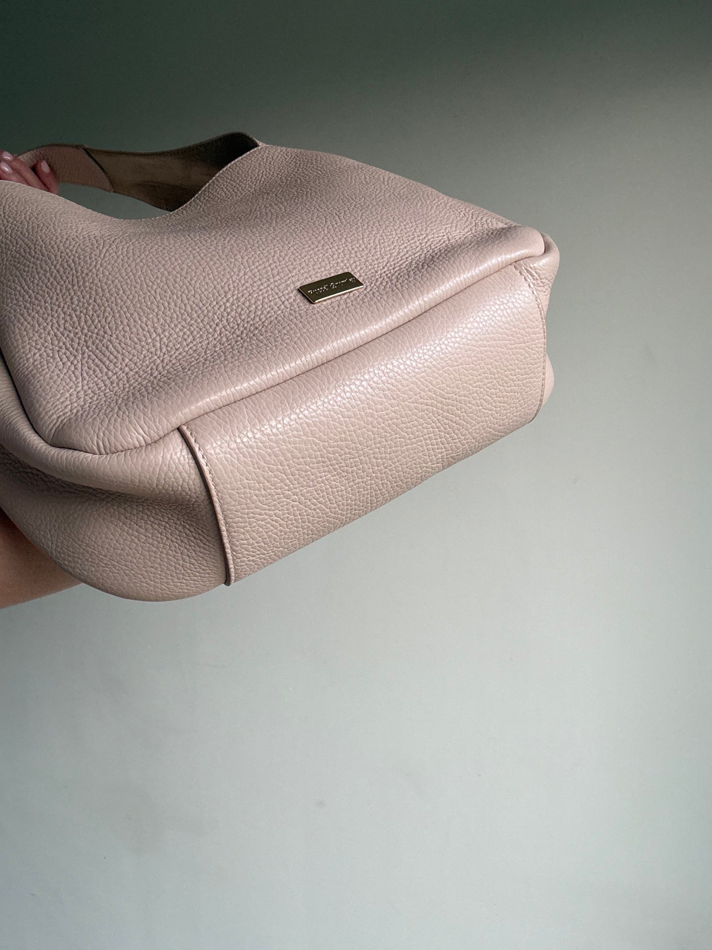Russell & Bromley Grained Leather Shoulder Handbag