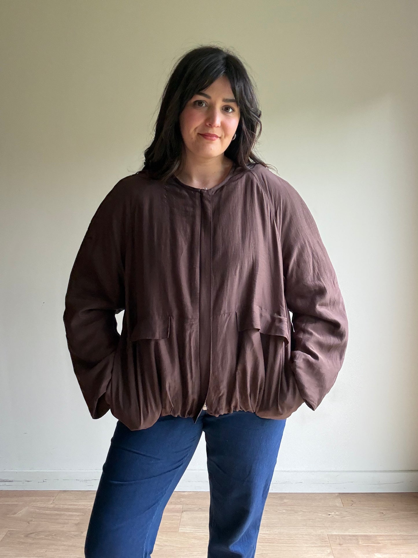 Zara NEW Padded Bomber Jacket, L