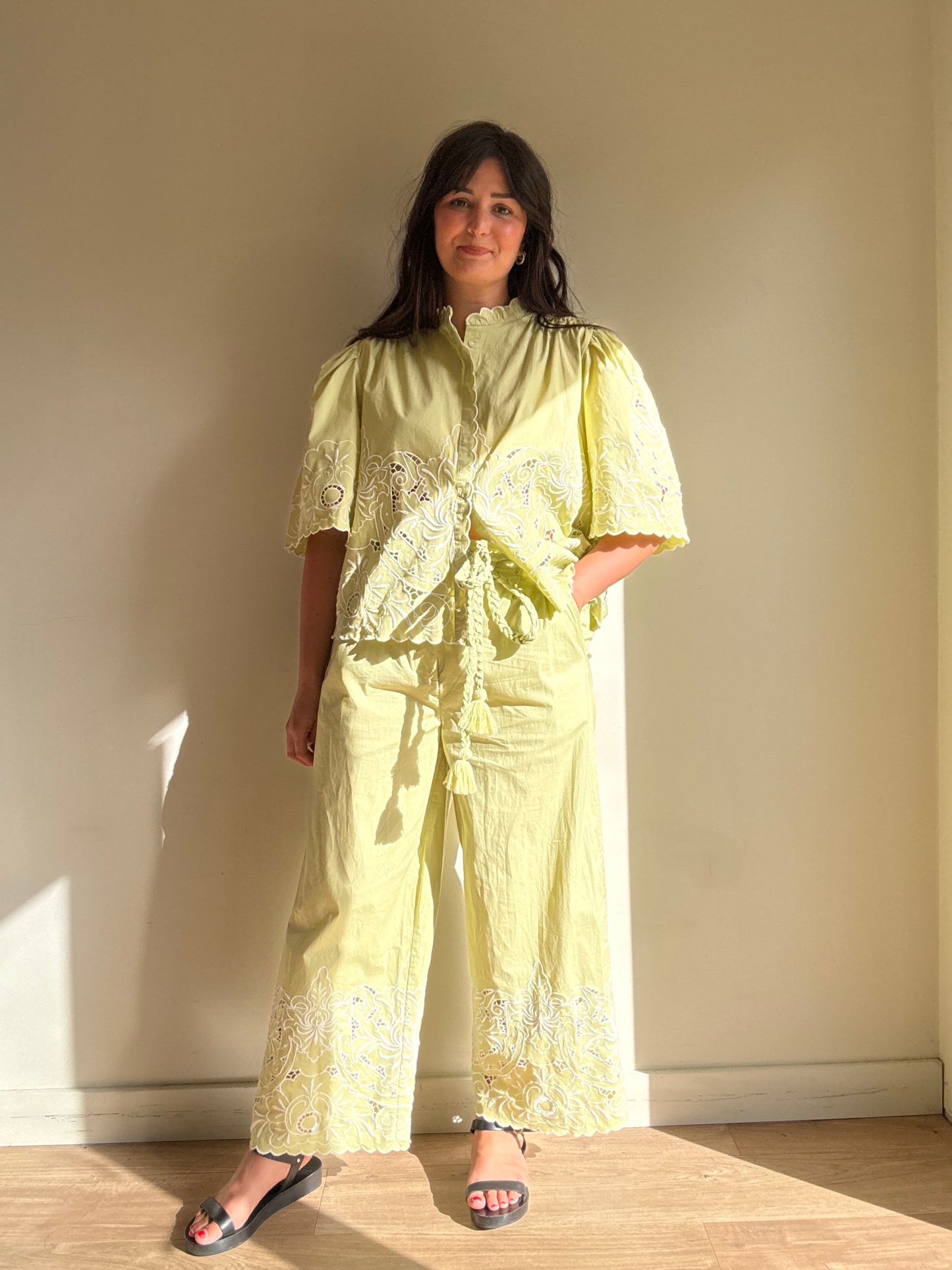 And/Or Embroidered Co-Ord, 16