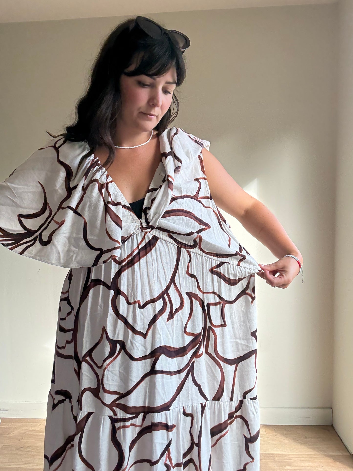 River Island Linen Mix Dress, 18