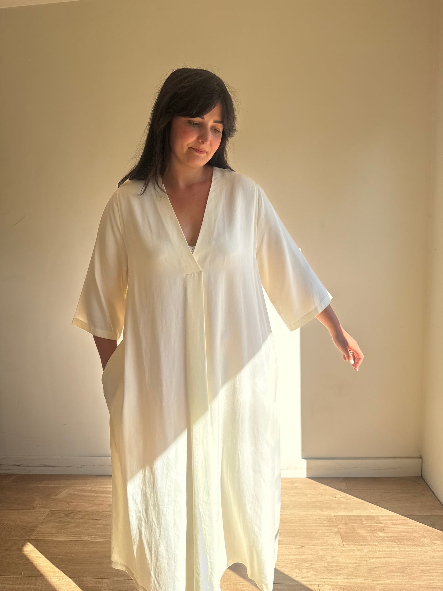COS A-Line Midi Dress, 40 / UK 12-16
