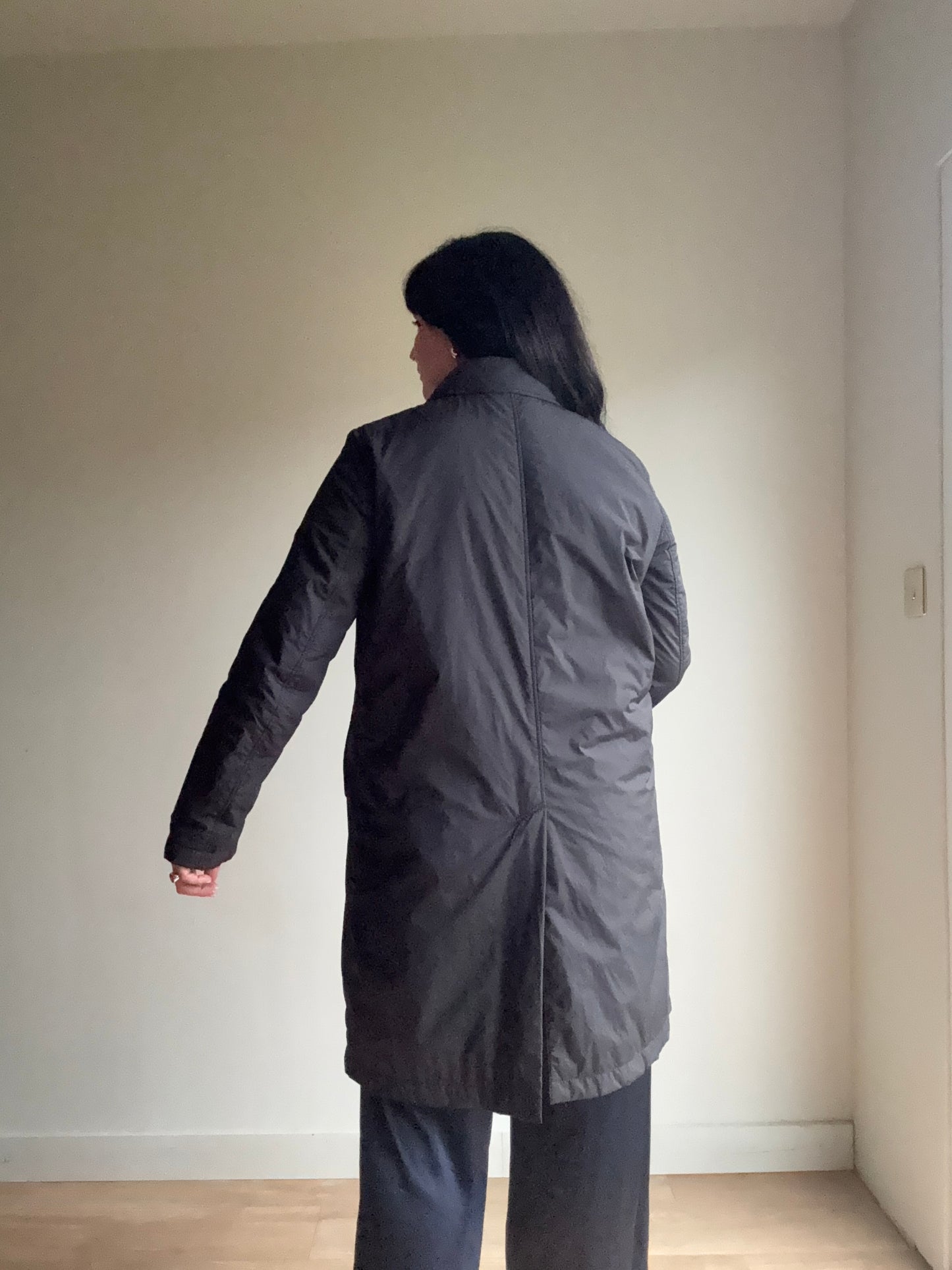 Arket Thermore Padded Mac Coat, M/L