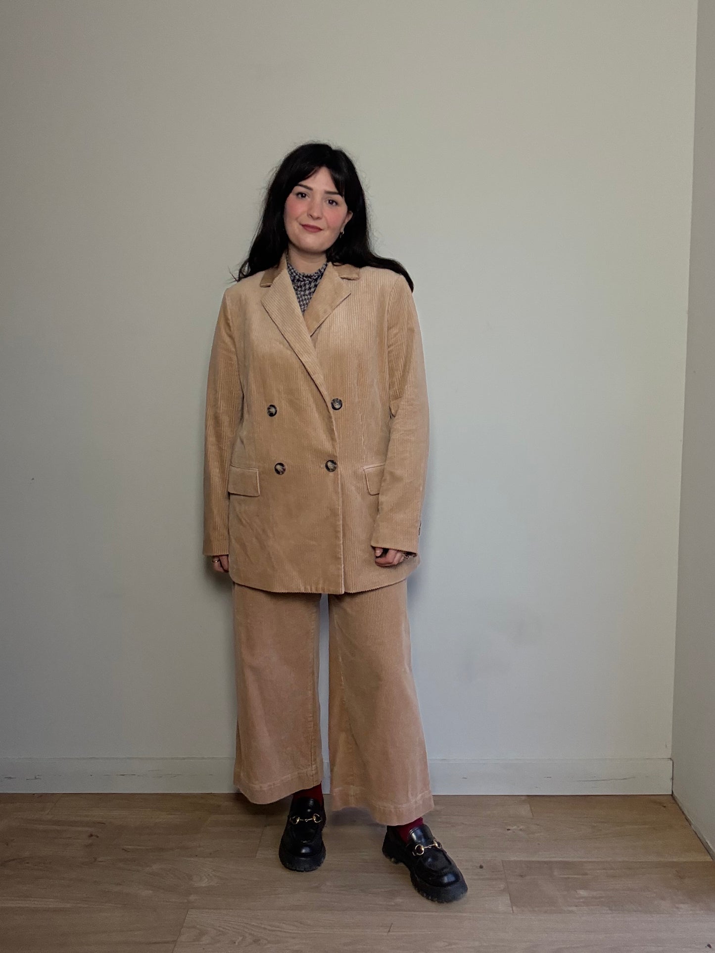 H&M Jumbo Cord Trouser Suit, 18