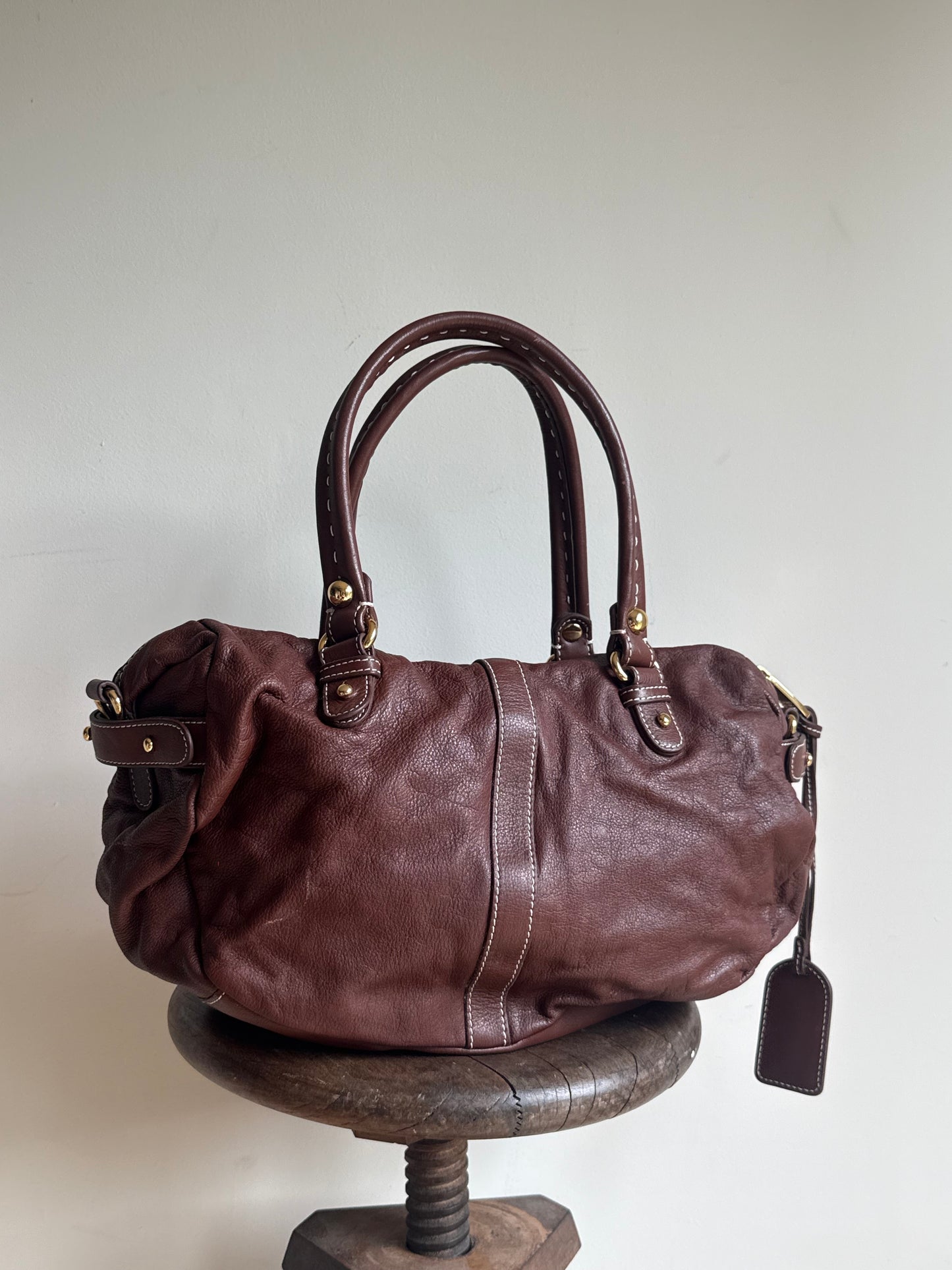 Badgley Mischka Leather Y2K Mid-size Bag, O/S