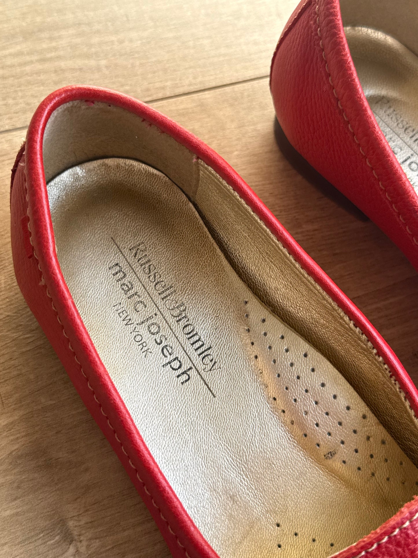 Russell & Bromley Buckle Leather Loafers, UK 6