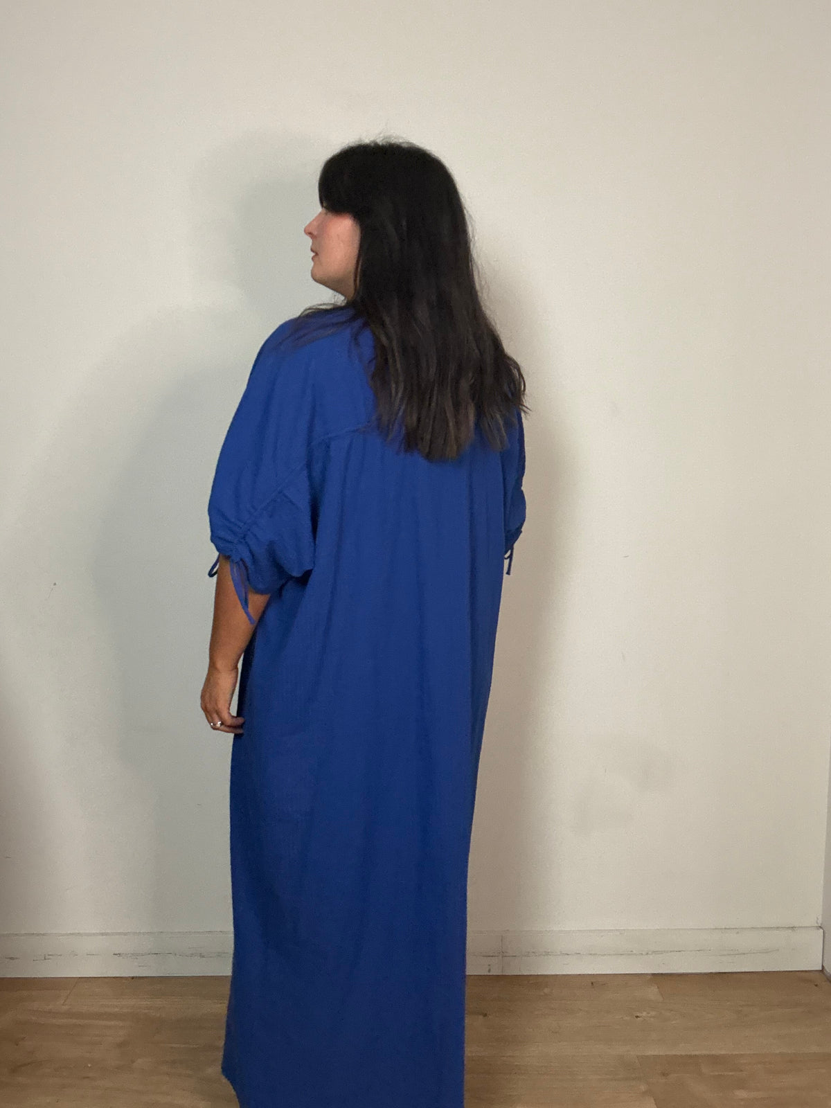 Foemina Seersucker Gathered Dress, 12