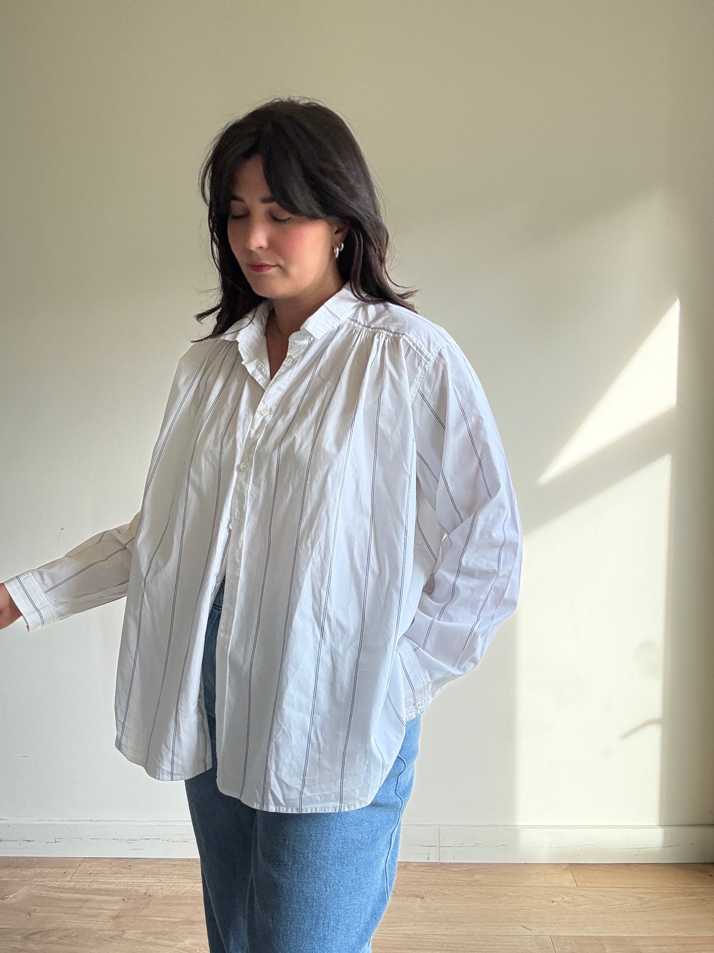 Haddow Japanese Stripe Shirt, M/L