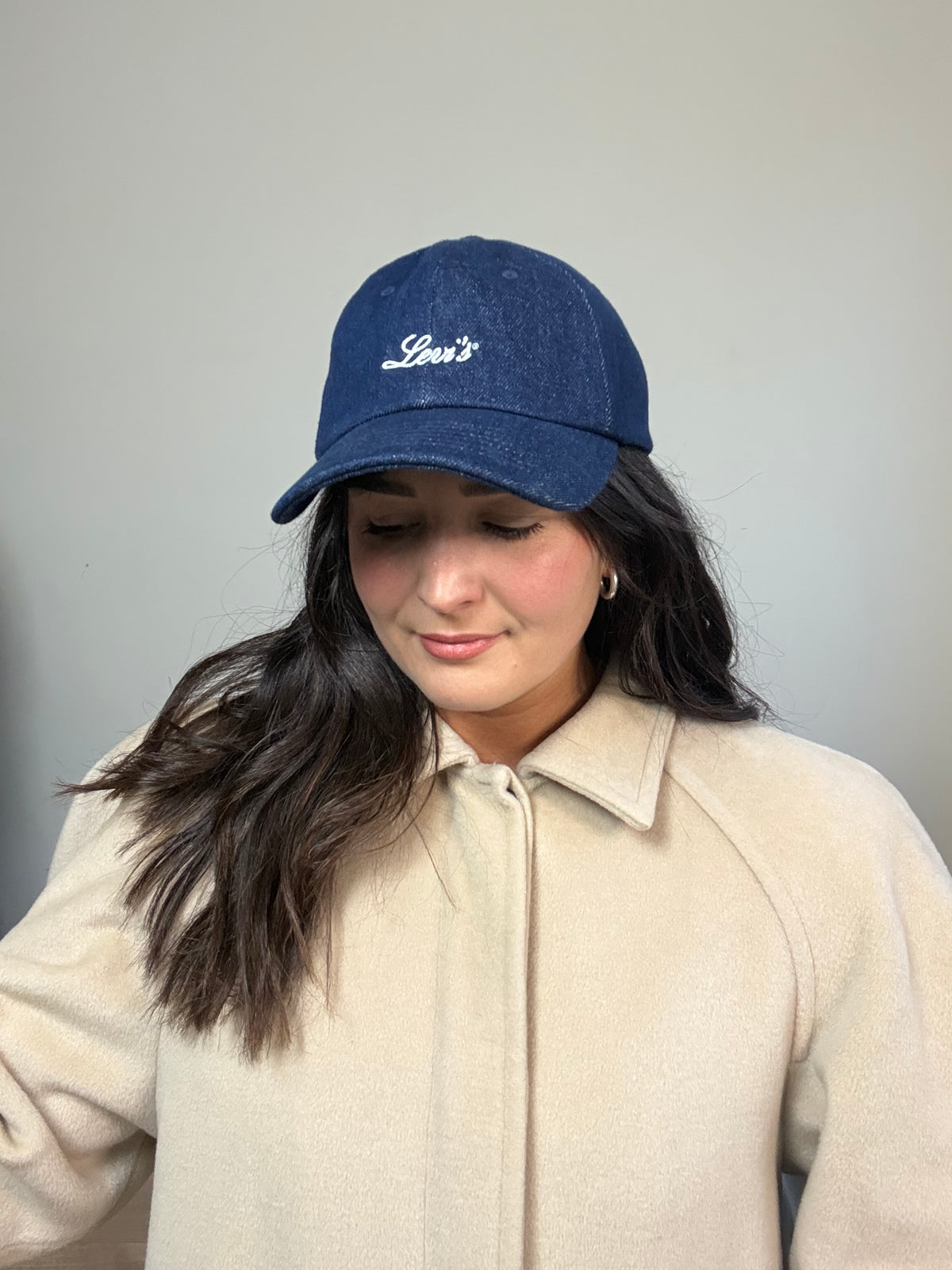 Levi's Denim Embroidered Cap