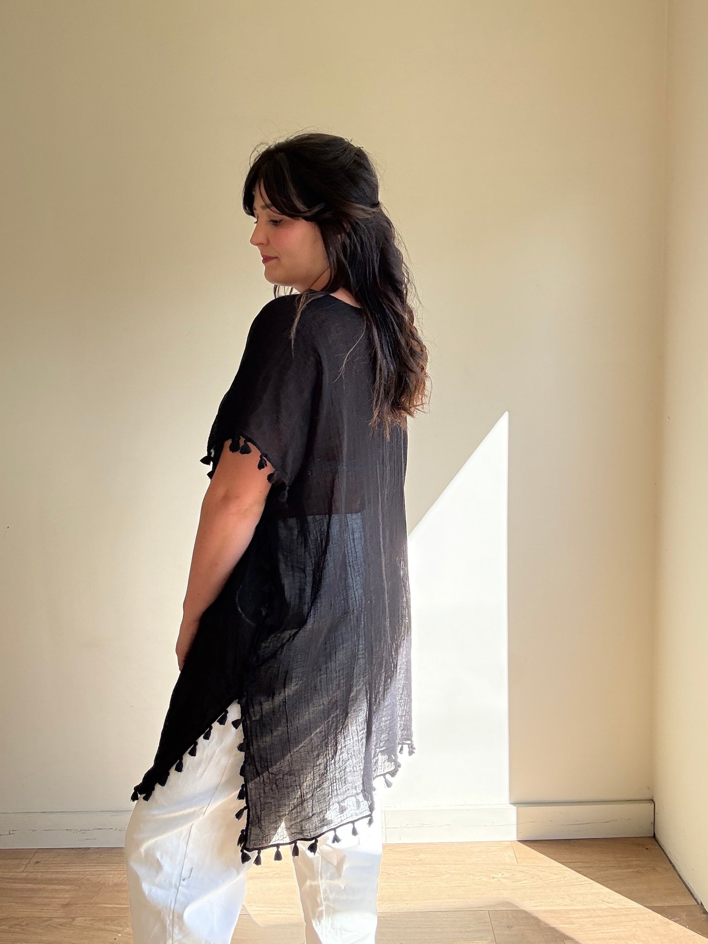 Seafolly Cotton Kaftan, One Size (Copy)