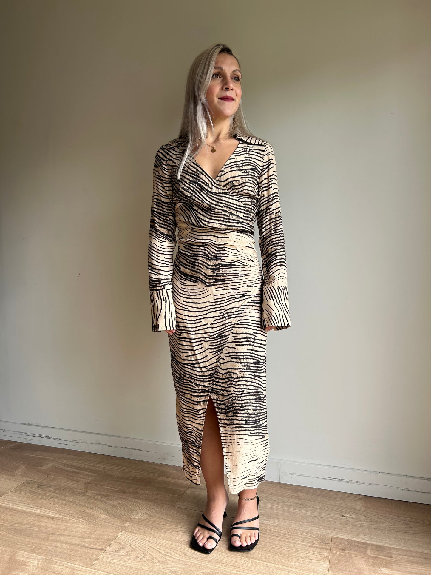 H&M Tiger Print Dress - Size XS