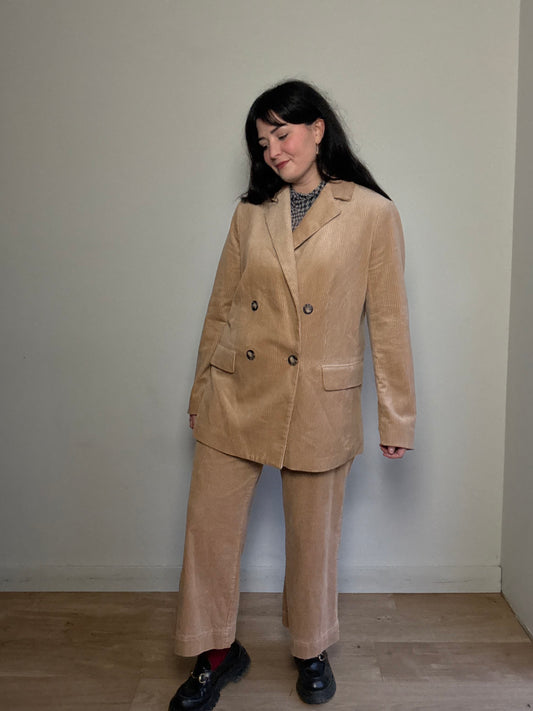 H&M Jumbo Cord Trouser Suit, 18