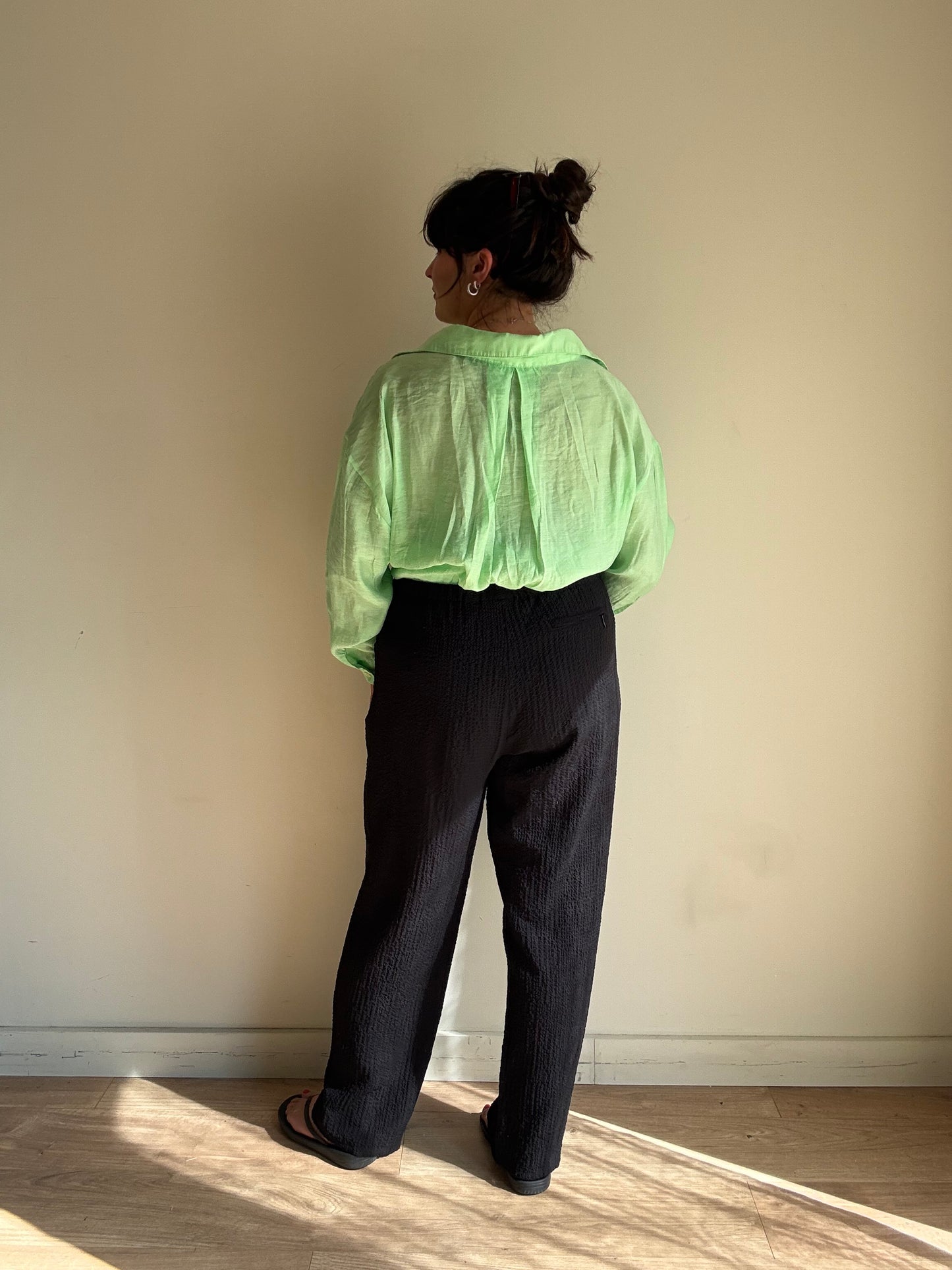 Vintage Orvis Textured Comfy Trousers, M-L